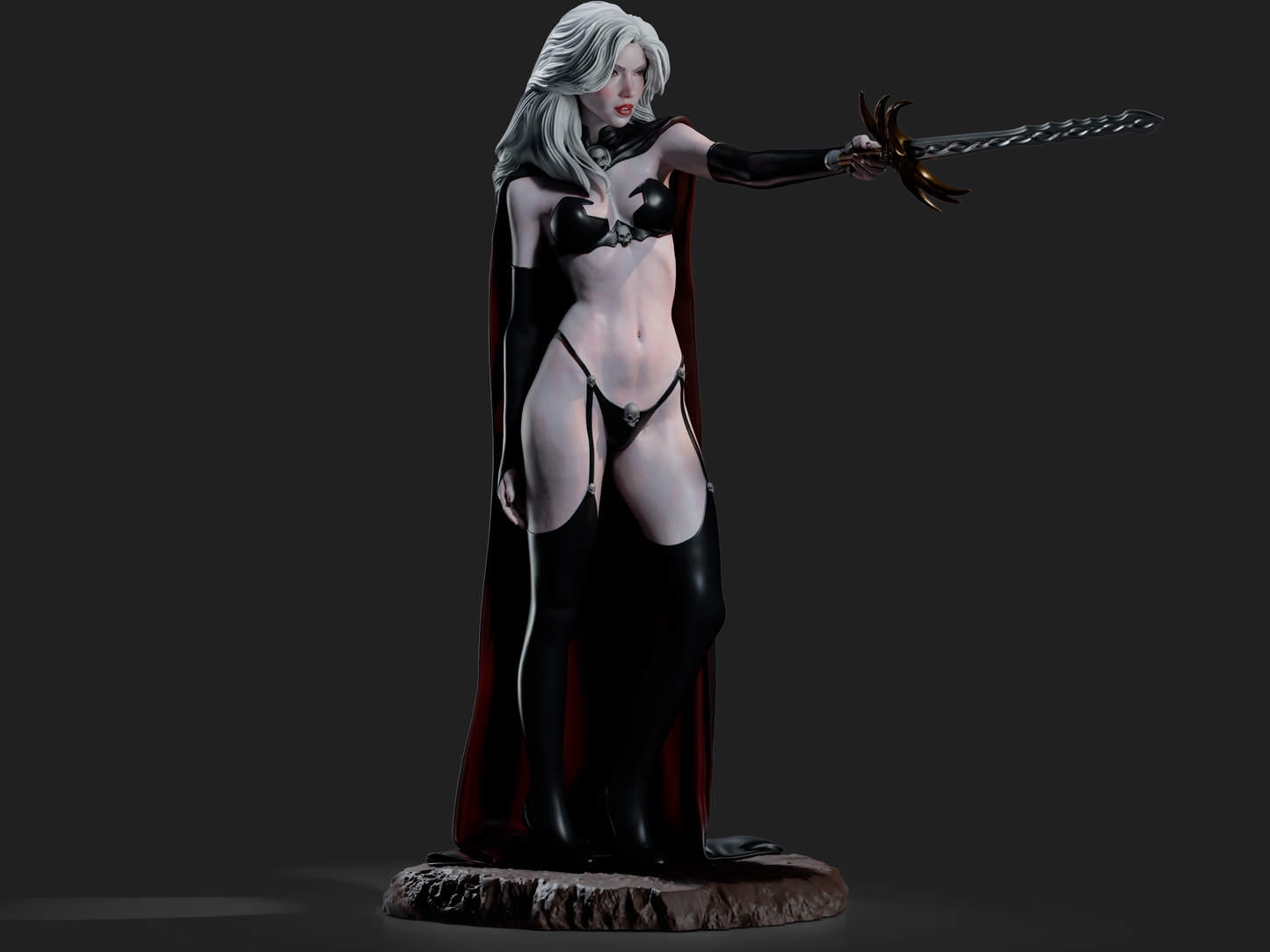 Death Princess Resin Fan Art - MTO (CA3D)