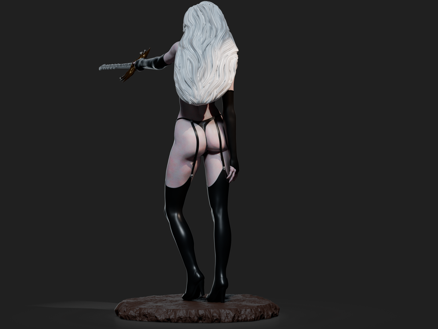 Death Princess Resin Fan Art - MTO (CA3D)