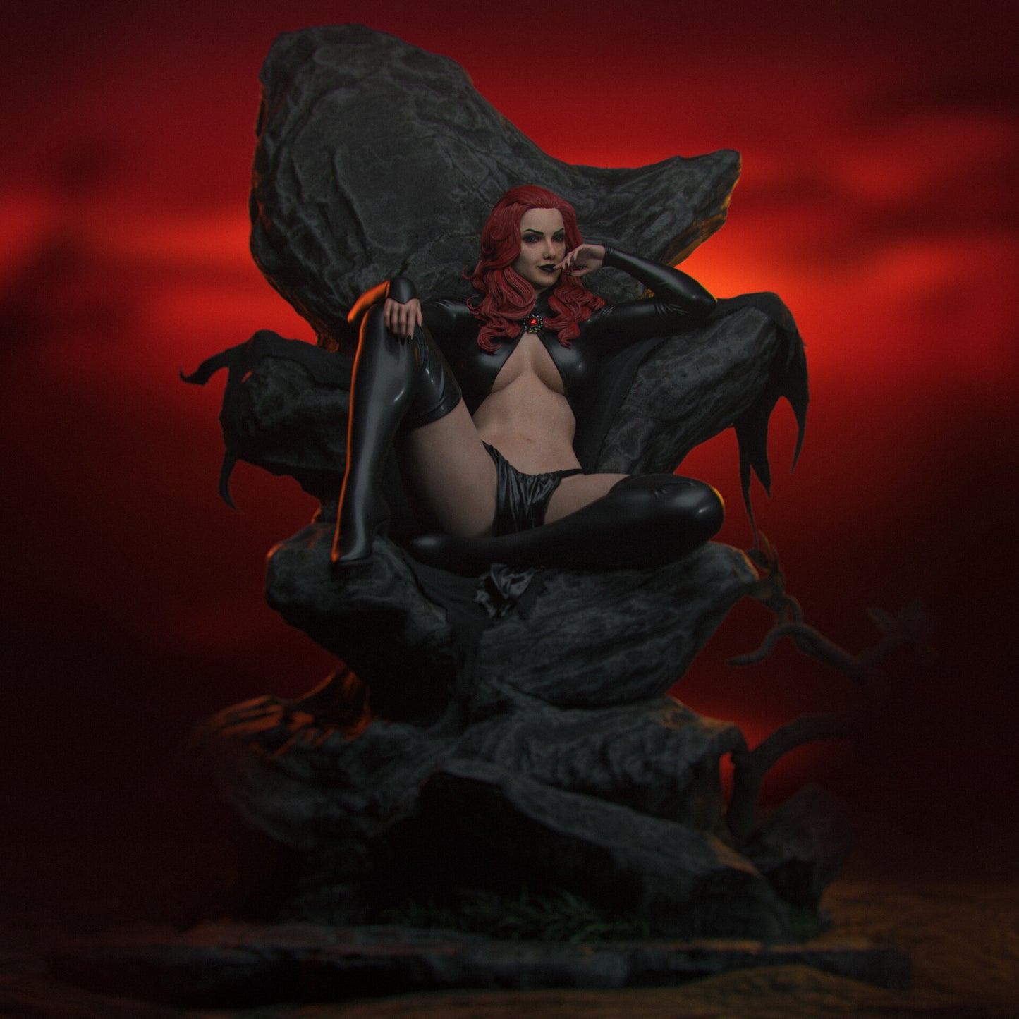 Madelyne Pryor Resin Fan Art Pro Painted - MTO (CA3D)