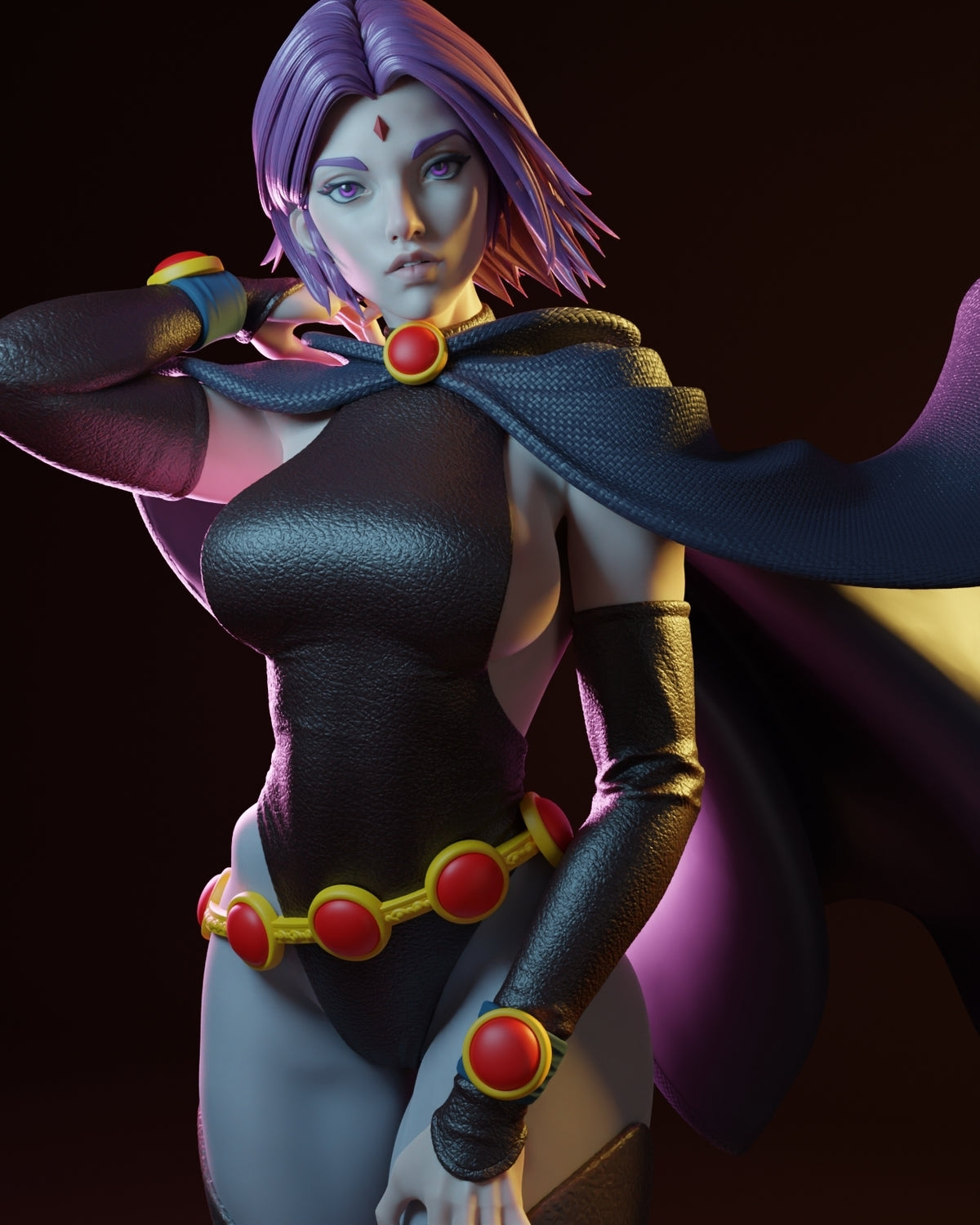 Raven Resin Art (East Sea Monster Version)