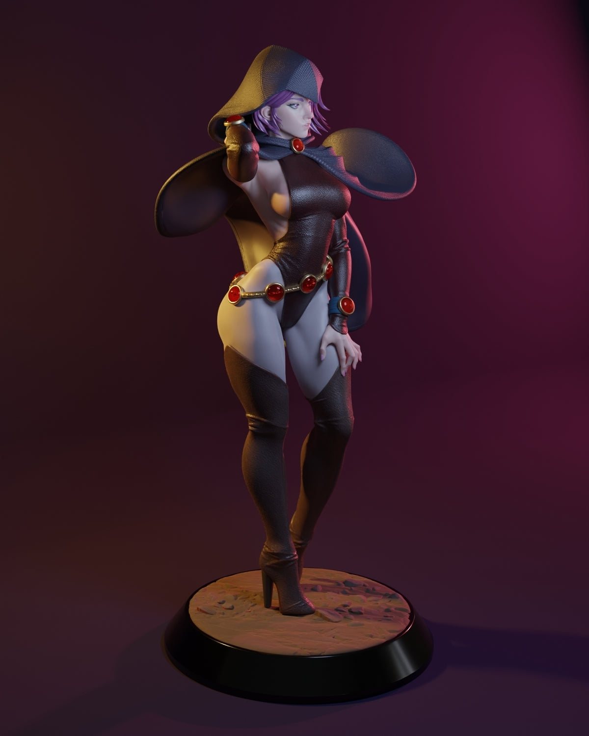 Raven Resin Art (East Sea Monster Version)