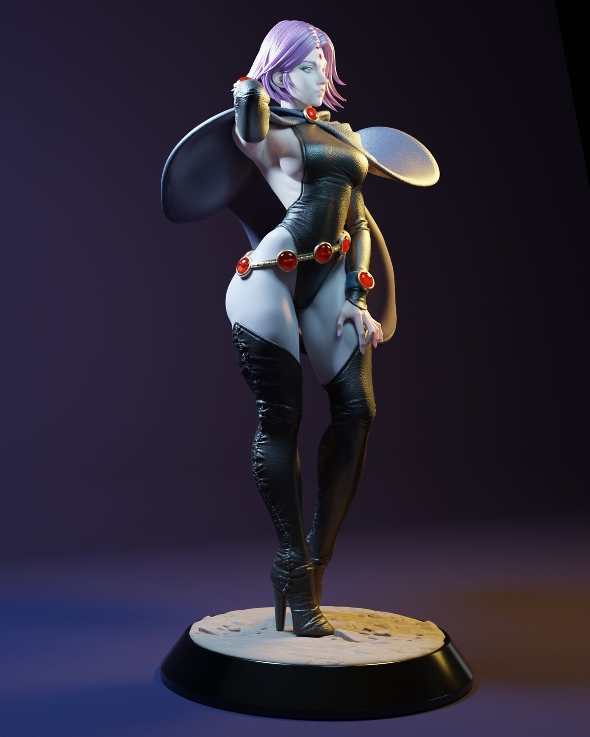 Raven Resin Art (East Sea Monster Version)
