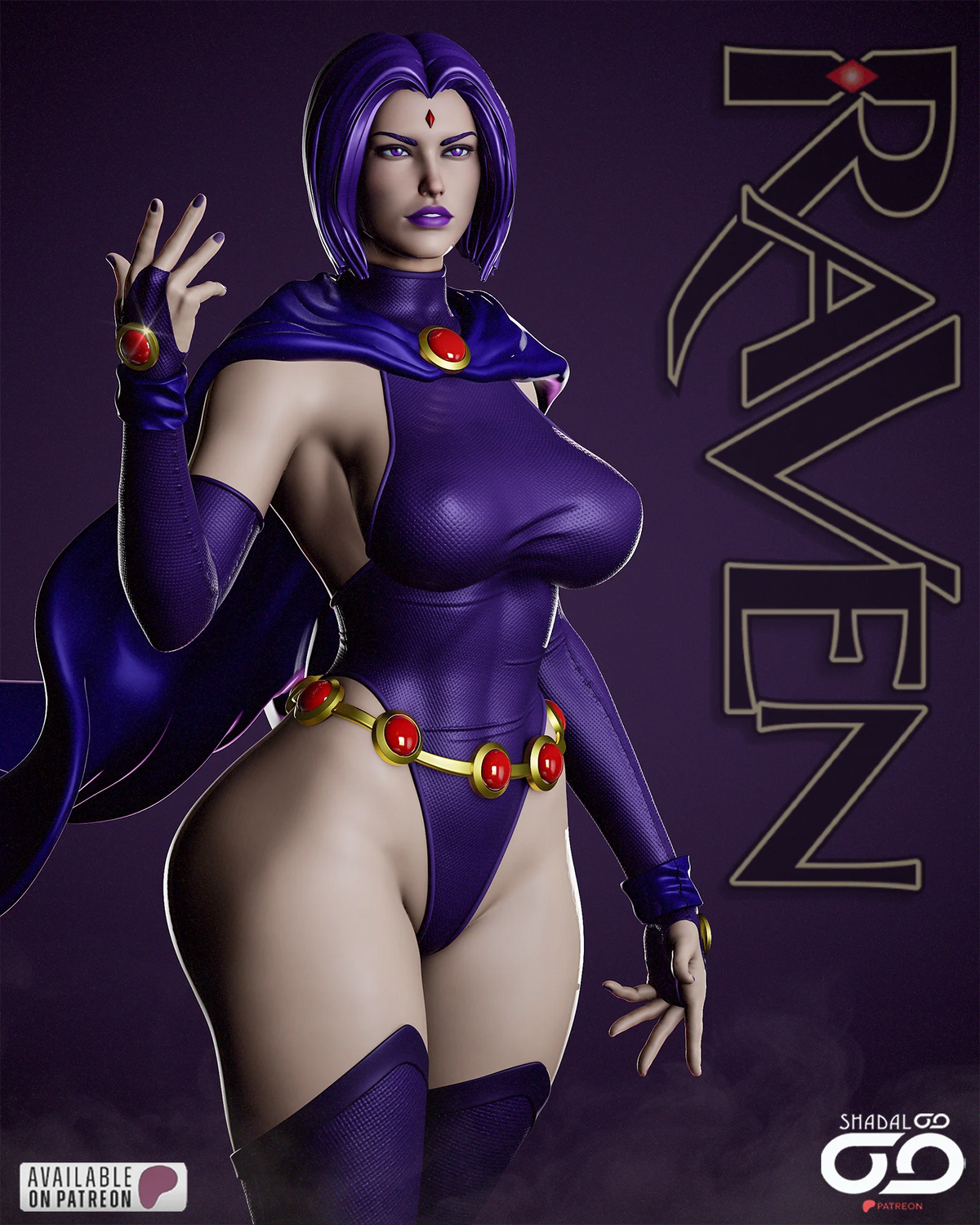 Raven Resin Art (Shadaloo)