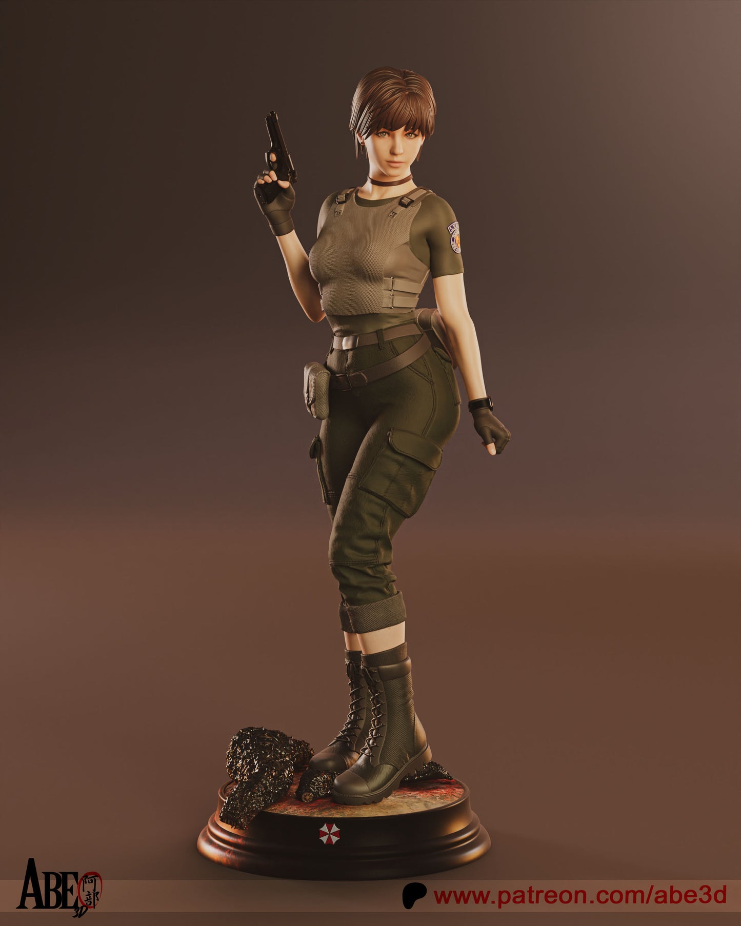 Rebecca Chambers Resin Fan Art - MTO (Design by Abe3D)
