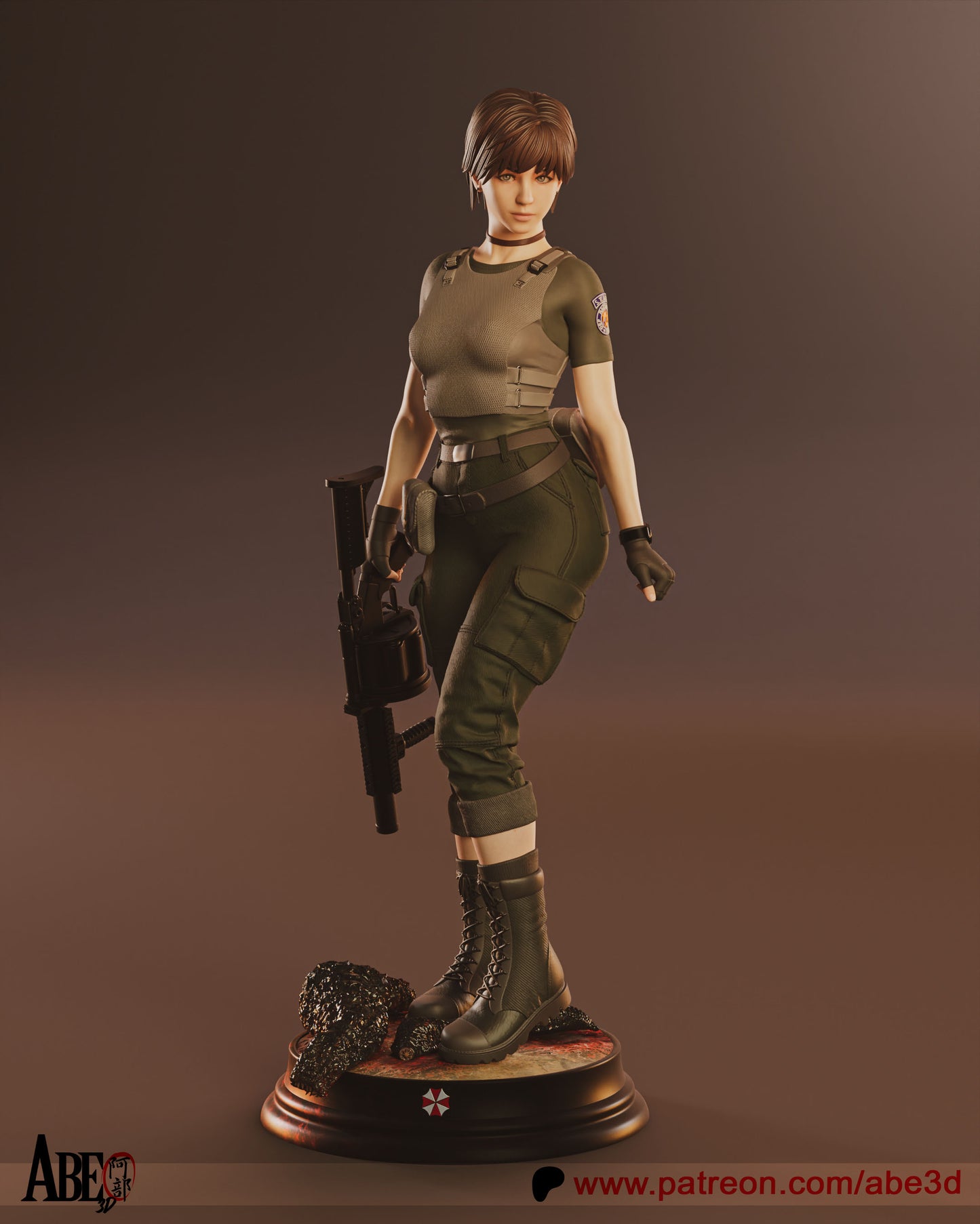 Rebecca Chambers Resin Fan Art - MTO (Design by Abe3D)