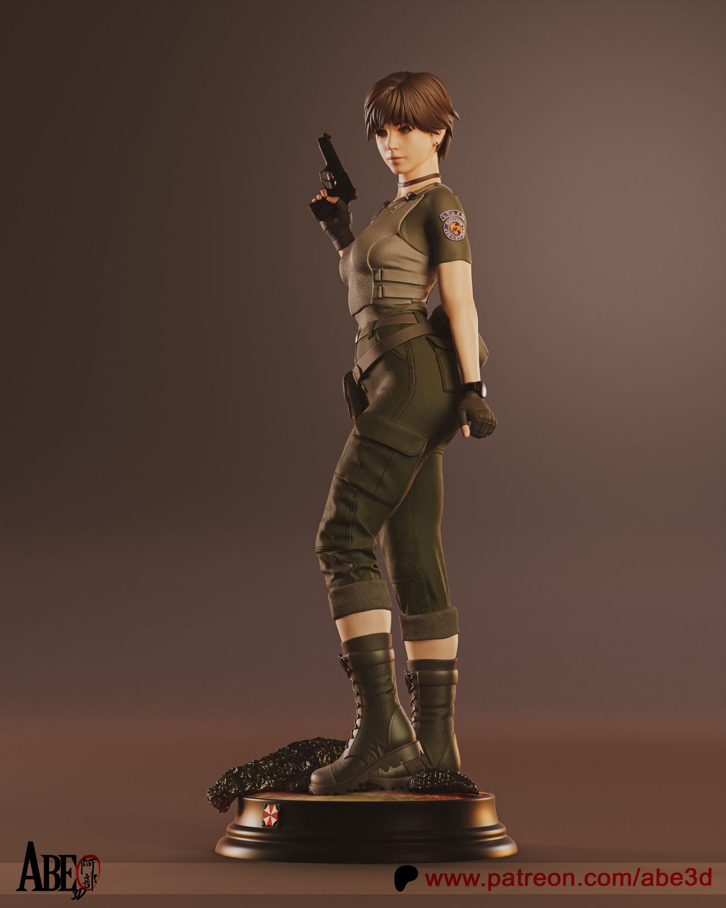 Rebecca Chambers Resin Fan Art - MTO (Design by Abe3D)
