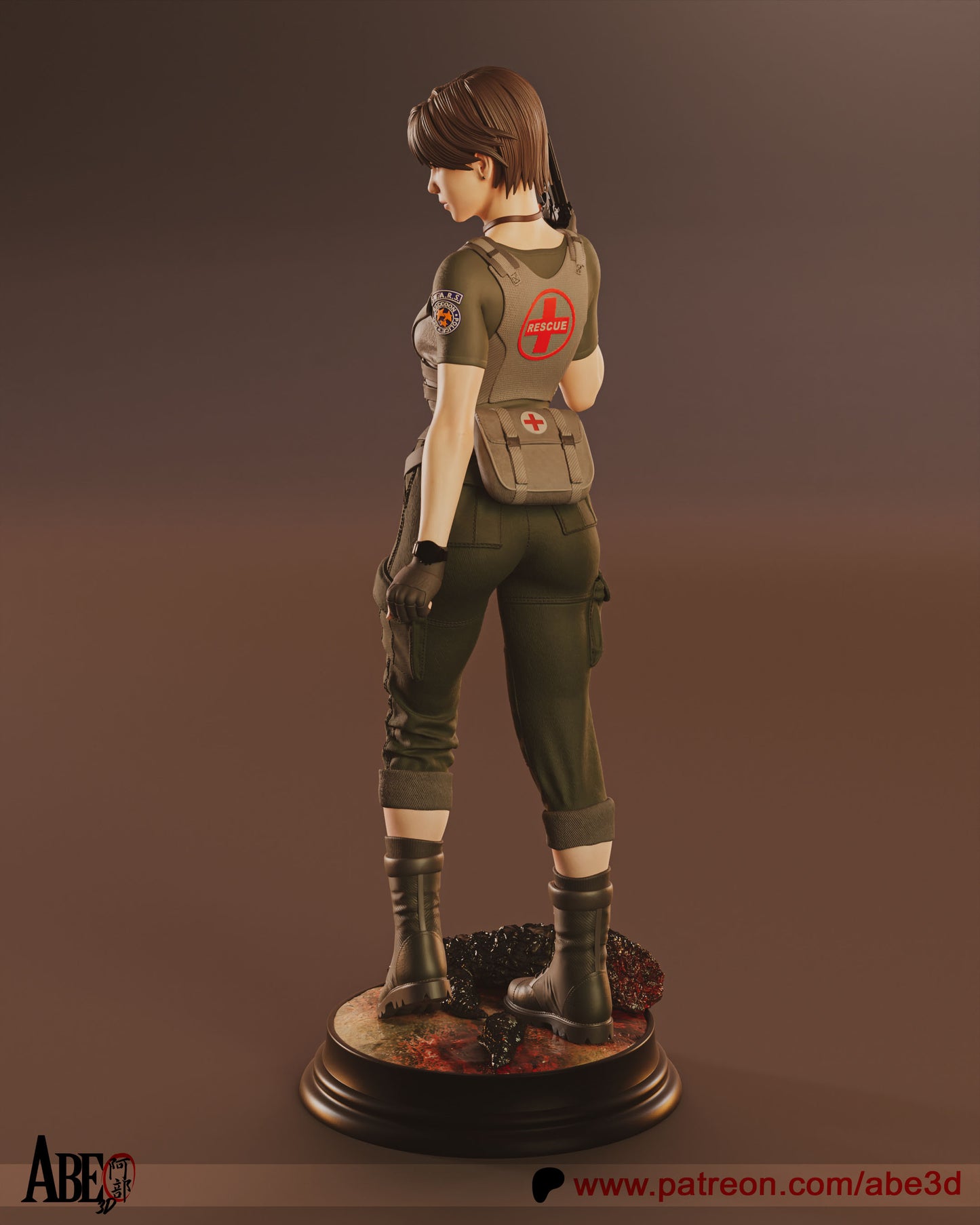 Rebecca Chambers Resin Fan Art - MTO (Design by Abe3D)