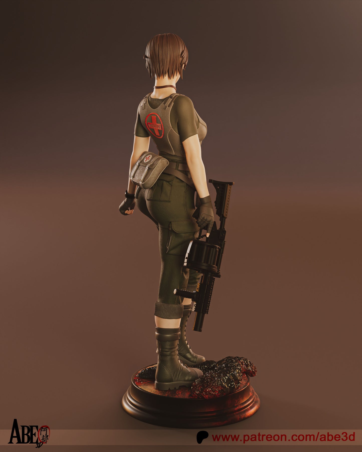 Rebecca Chambers Resin Fan Art - MTO (Design by Abe3D)