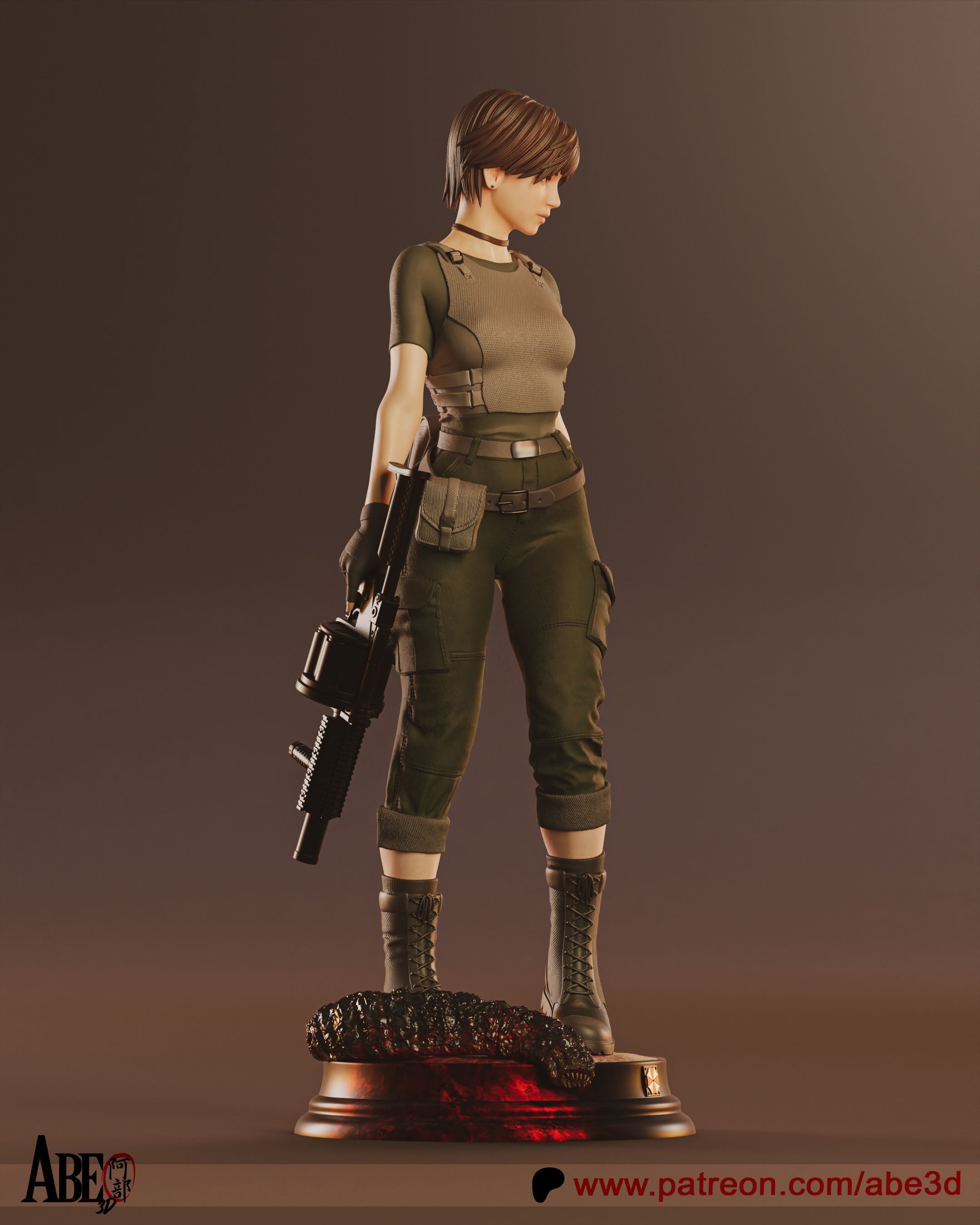 Rebecca Chambers Resin Fan Art - MTO (Design by Abe3D