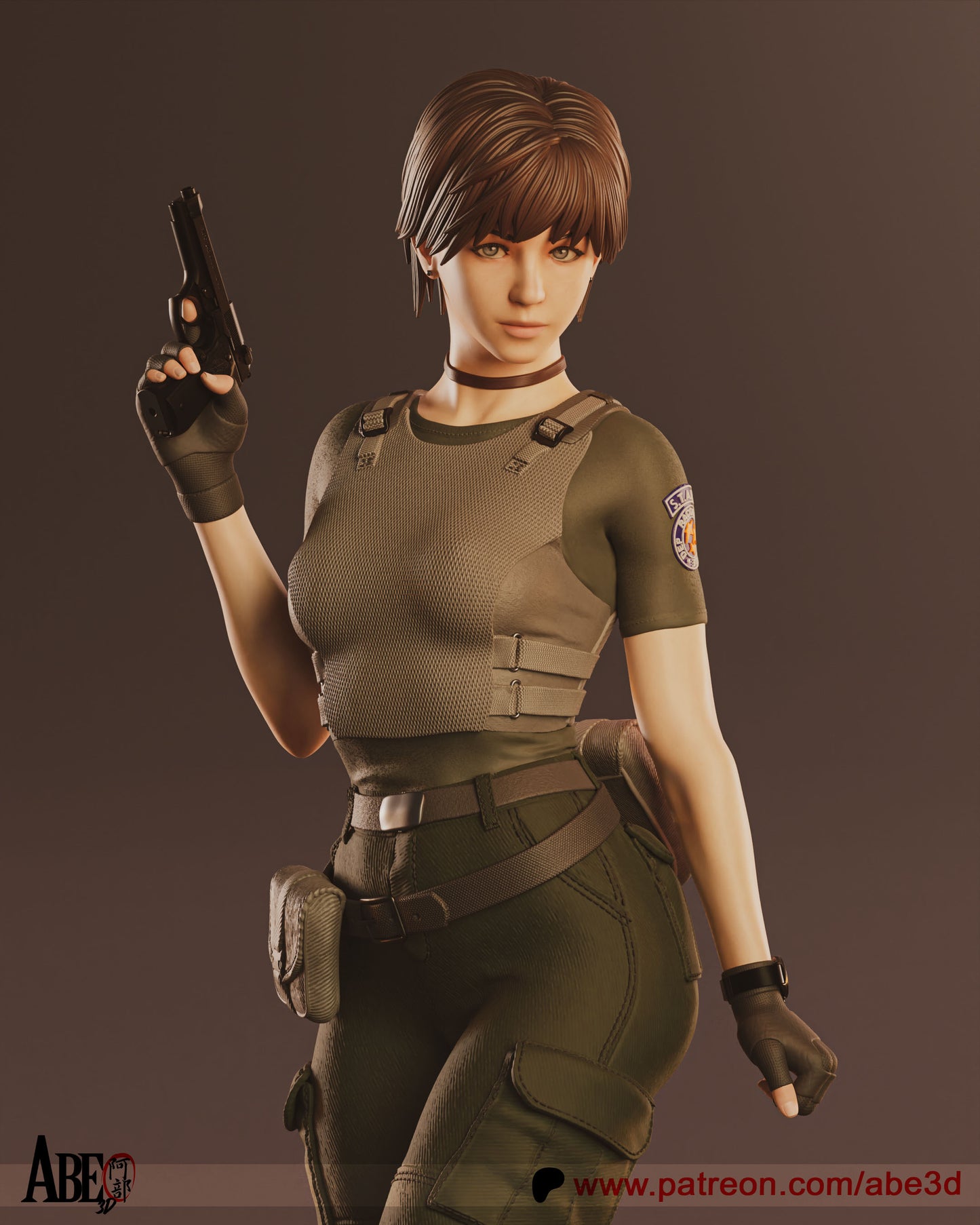 Rebecca Chambers Resin Fan Art - MTO (Design by Abe3D)
