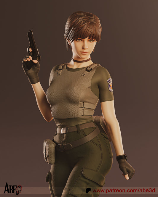Rebecca Chambers Resin Fan Art - MTO (Design by Abe3D)