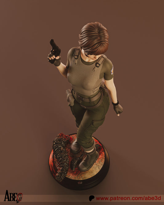 Rebecca Chambers Resin Fan Art - MTO (Design by Abe3D)