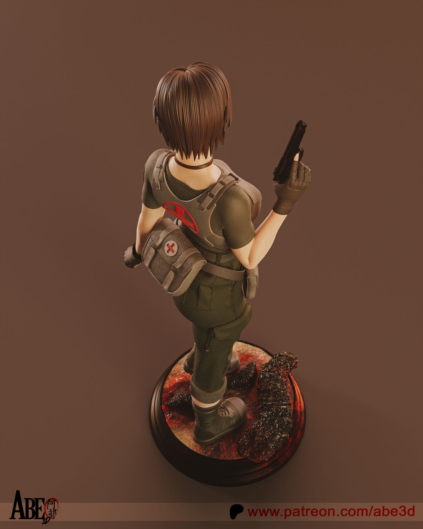 Rebecca Chambers Resin Fan Art - MTO (Design by Abe3D)