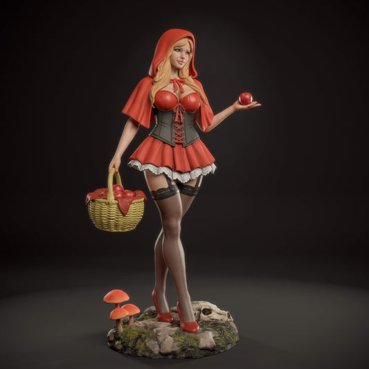 Red Riding Hood Resin Art (Design by Abe3D)