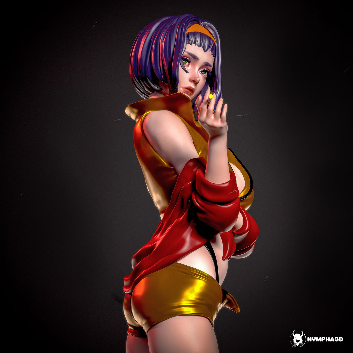 Faye Valentine Resin Art (Nympha3D)