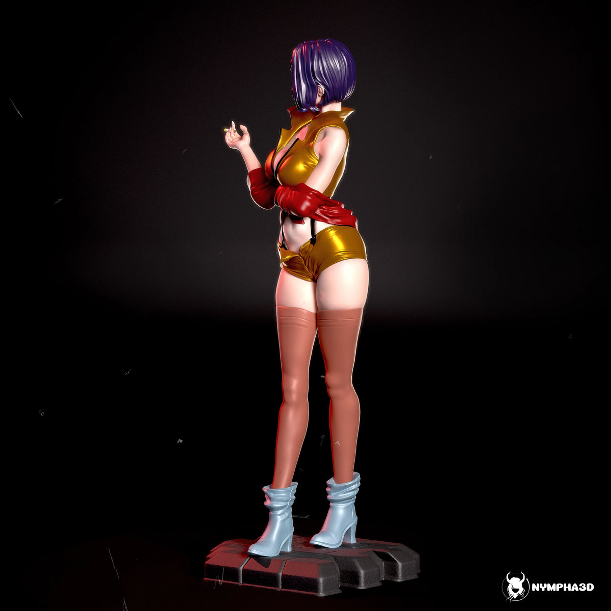 Faye Valentine Resin Art (Nympha3D)