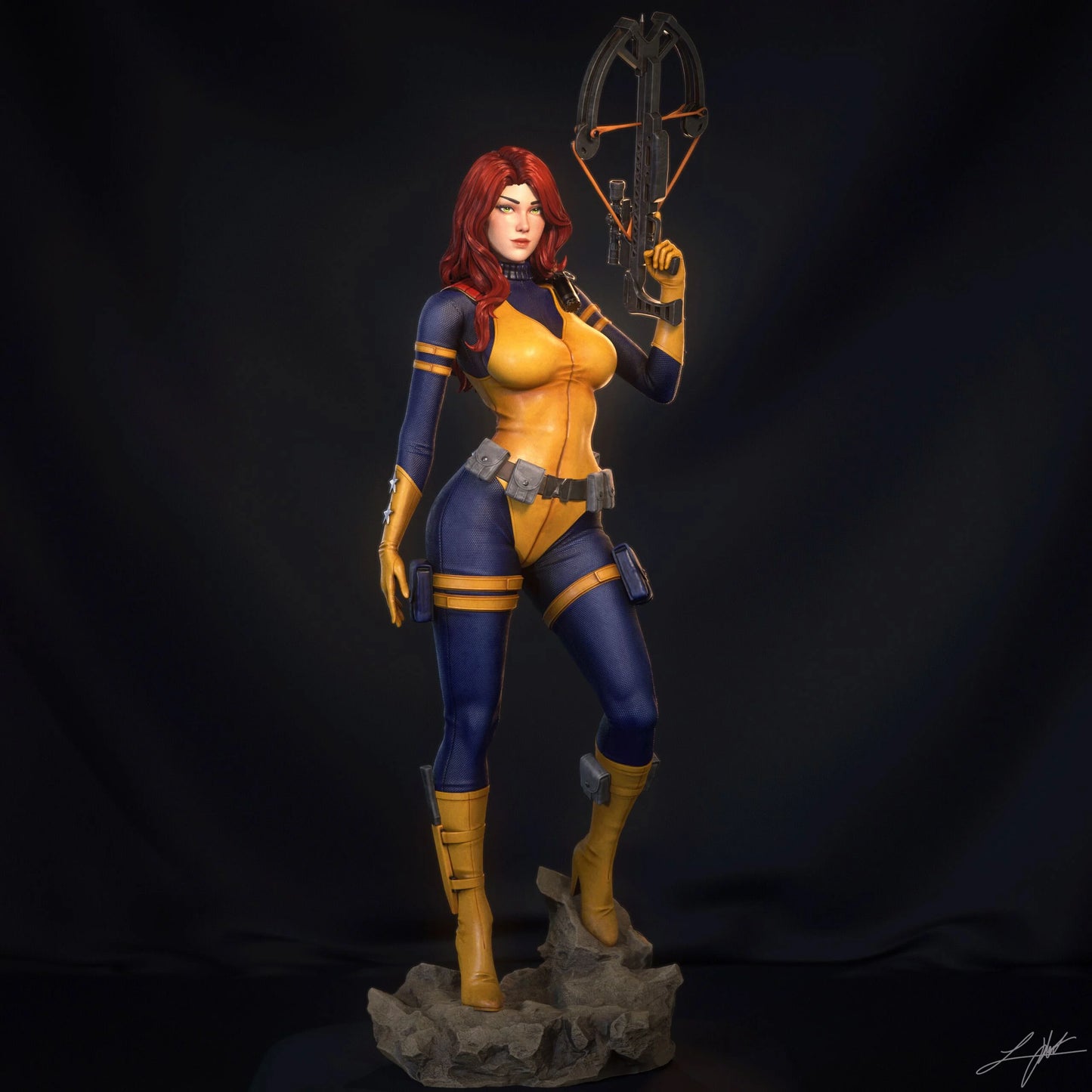 Scarlett Resin Fan Art - MTO (Design by Abe3D)