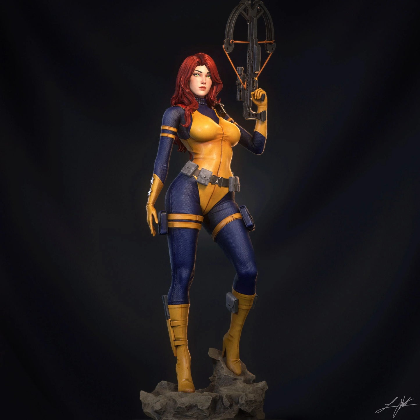 Scarlett Resin Fan Art - MTO (Design by Abe3D)