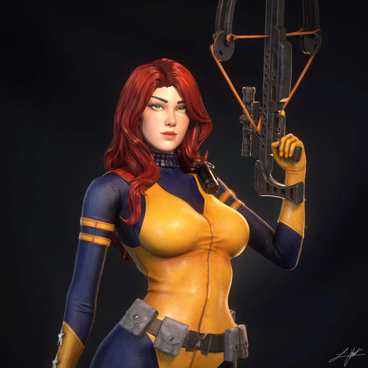 Scarlett Resin Fan Art - MTO (Design by Abe3D)