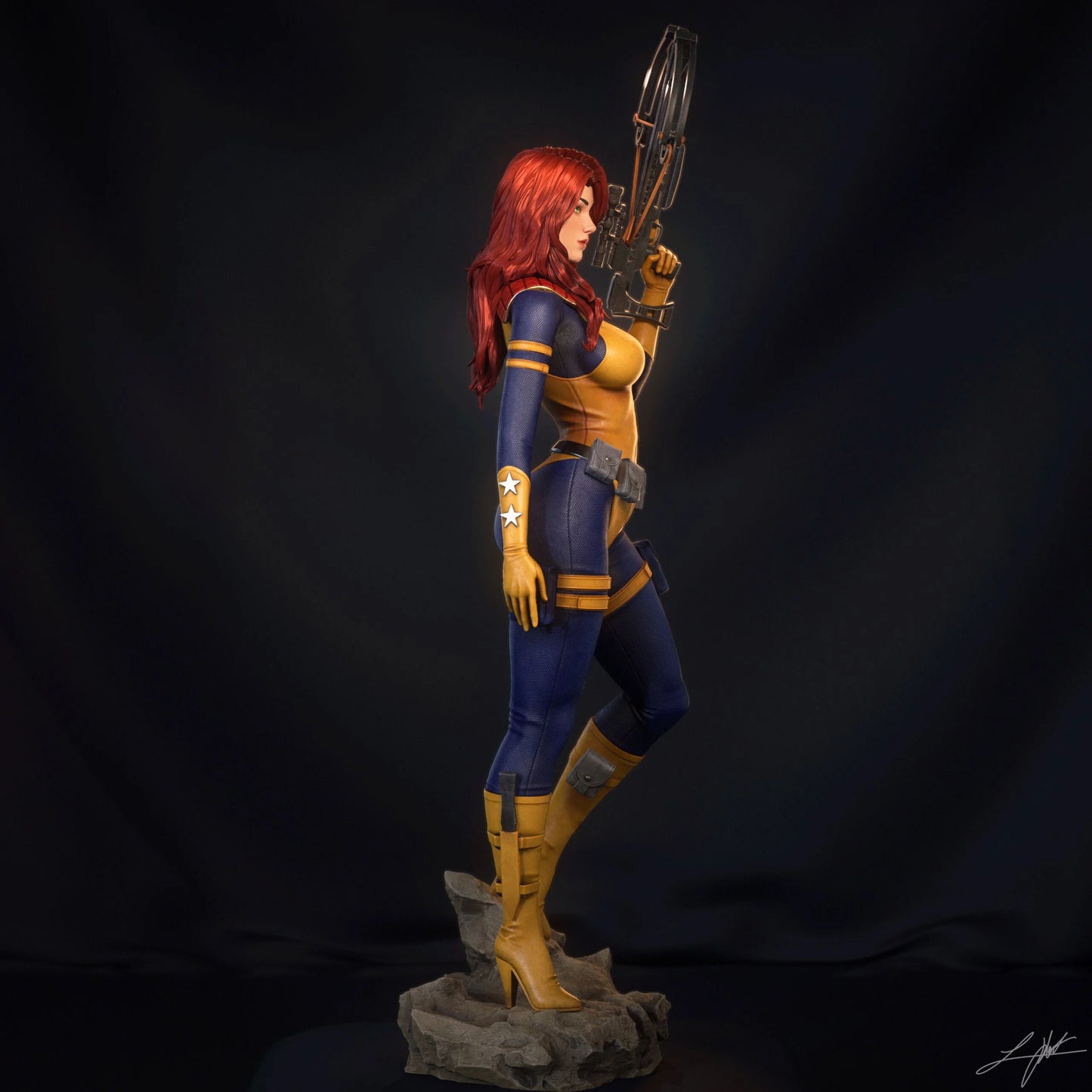 Scarlett Resin Fan Art - MTO (Design by Abe3D)