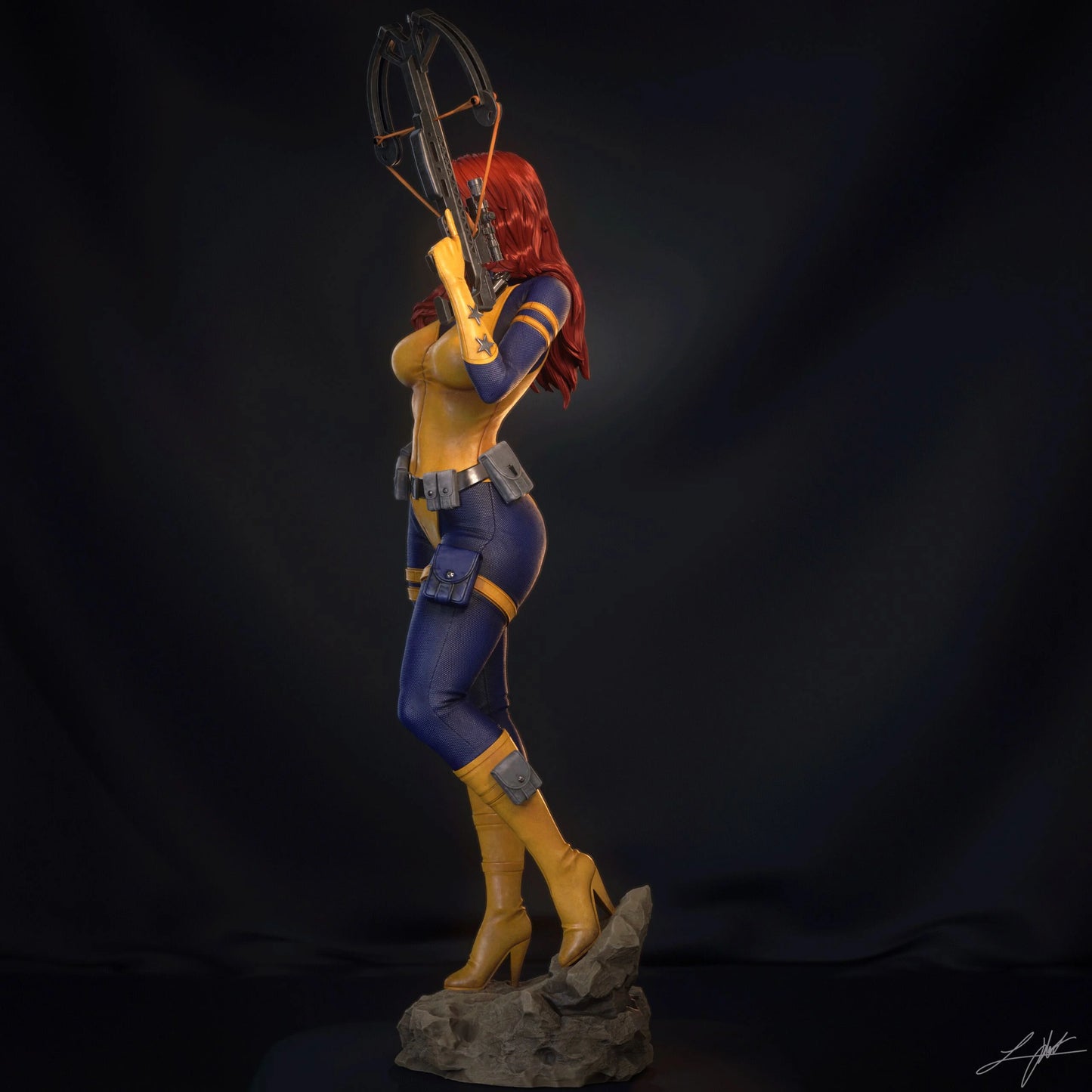 Scarlett Resin Fan Art - MTO (Design by Abe3D)