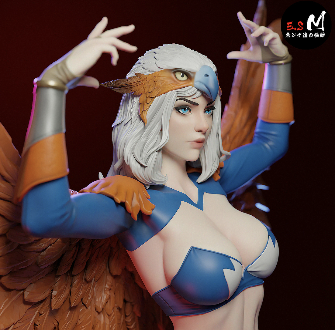 Sorceress of Castle Grayskull Resin Art (East Sea Monster Version)