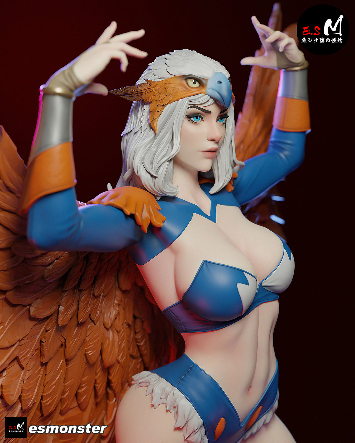 Sorceress of Castle Grayskull Resin Art (East Sea Monster Version)