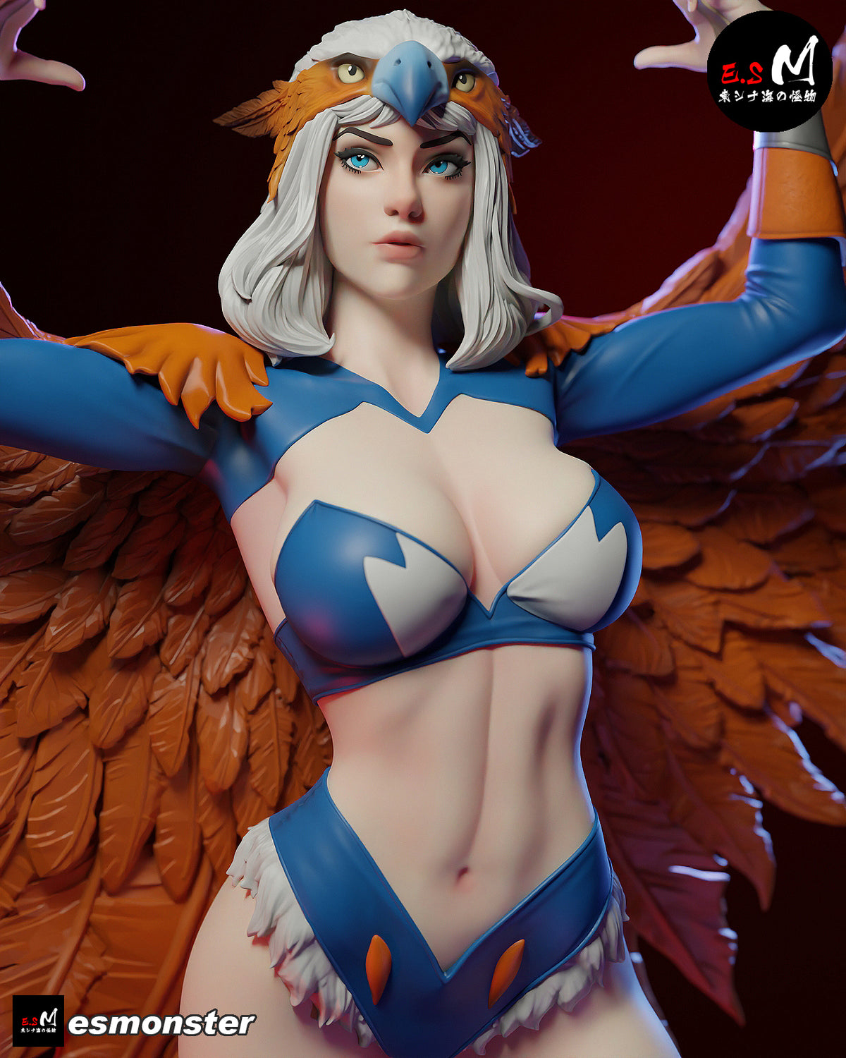 Sorceress of Castle Grayskull Resin Art (East Sea Monster Version)