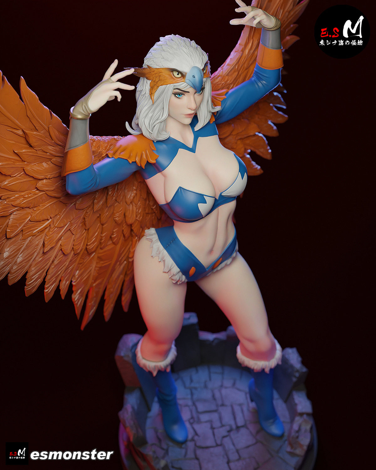 Sorceress of Castle Grayskull Resin Art (East Sea Monster Version)