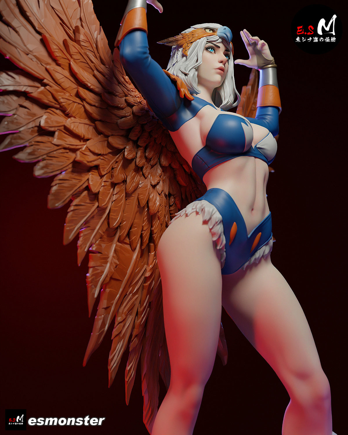 Sorceress of Castle Grayskull Resin Art (East Sea Monster Version)
