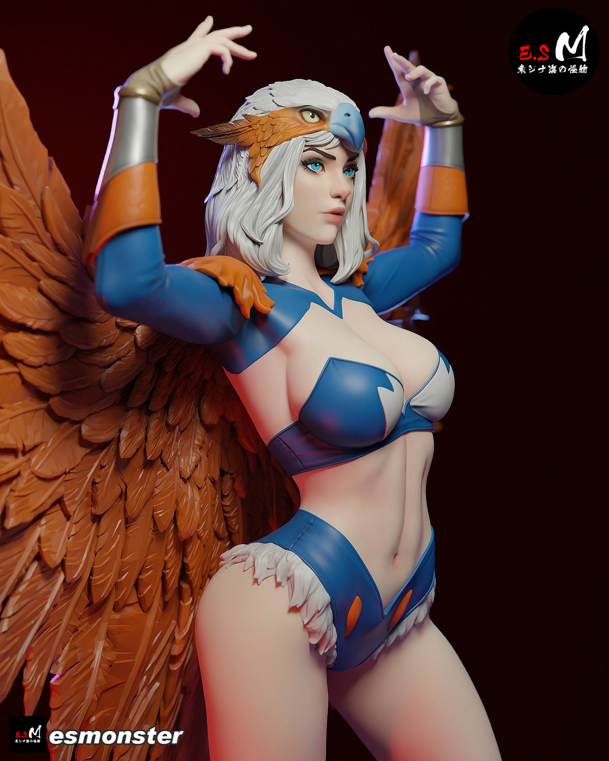 Sorceress of Castle Grayskull Resin Art (East Sea Monster Version)