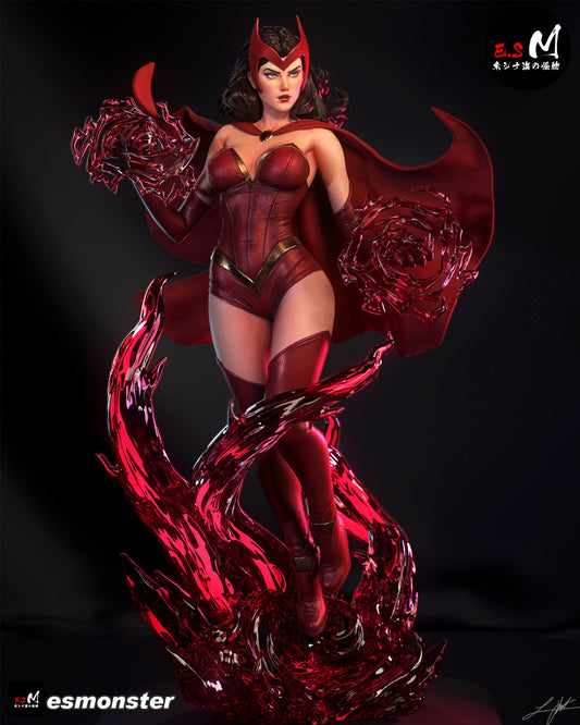 Scarlet Witch Resin Art (East Sea Monster Version)