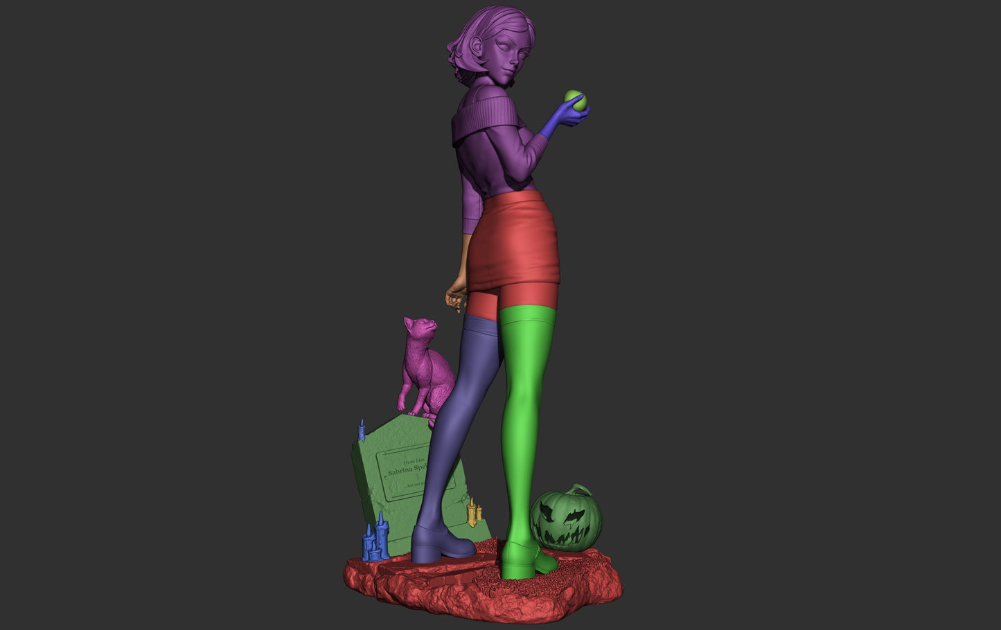 Sabrina Resin Art - MTO (Design by CA3D)
