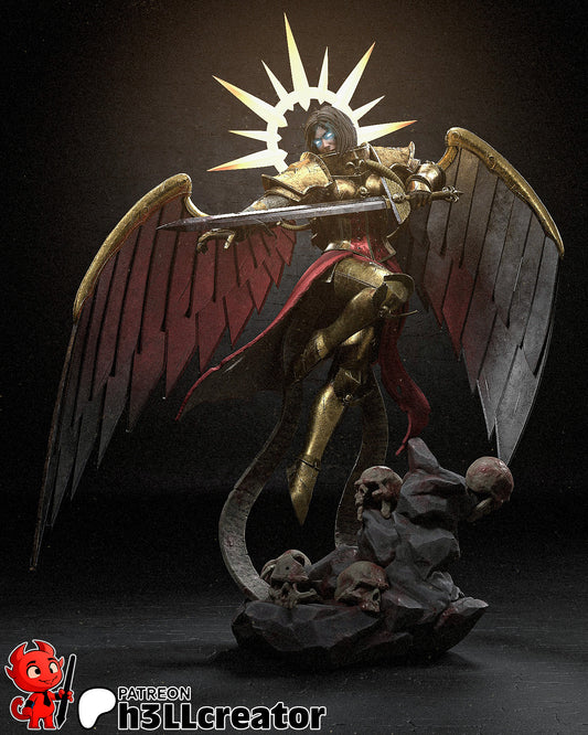 Saint Celestine Resin Fan Art Pro Painted - MTO (HC)