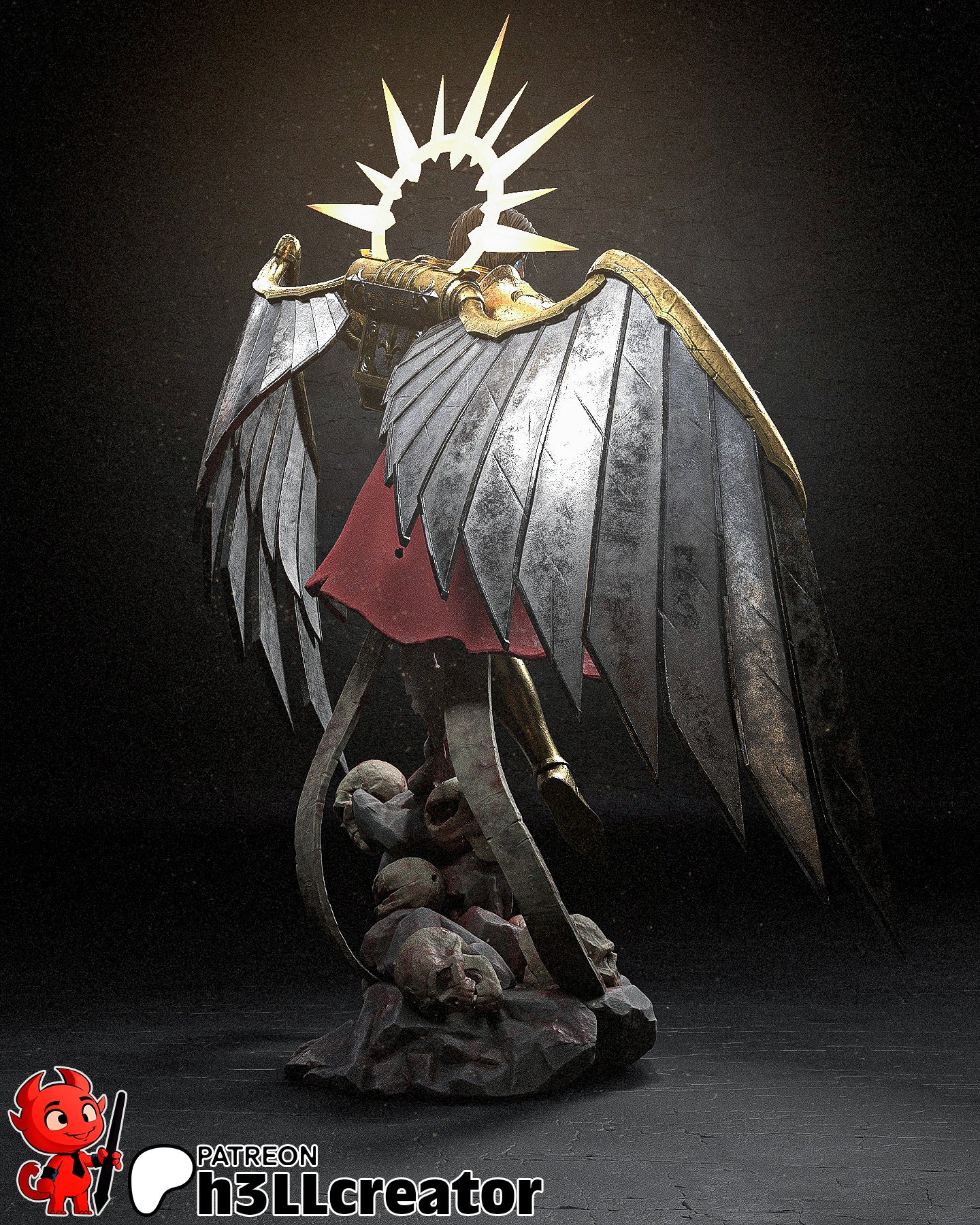 Saint Celestine Resin Fan Art Pro Painted - MTO (HC)