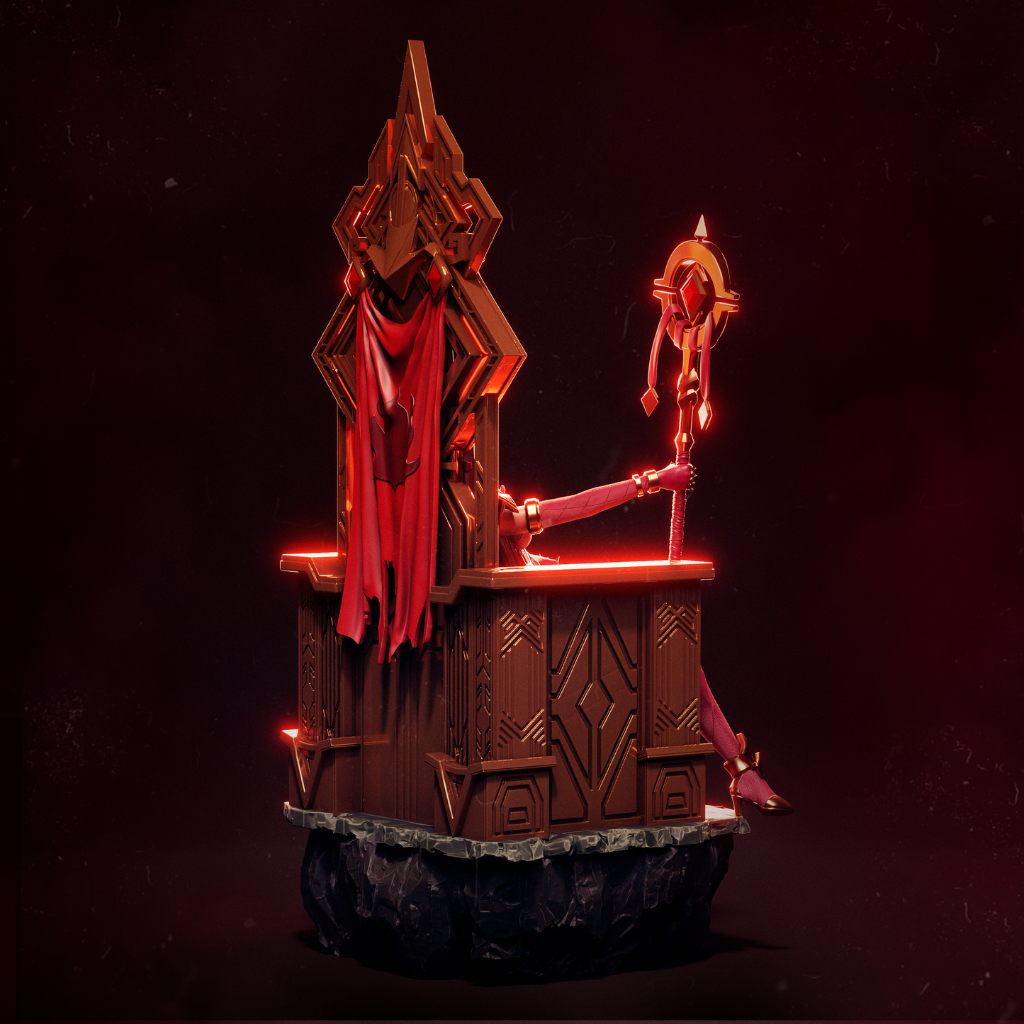 Sally Whitemane Resin Art - MTO (Design by CA3D)