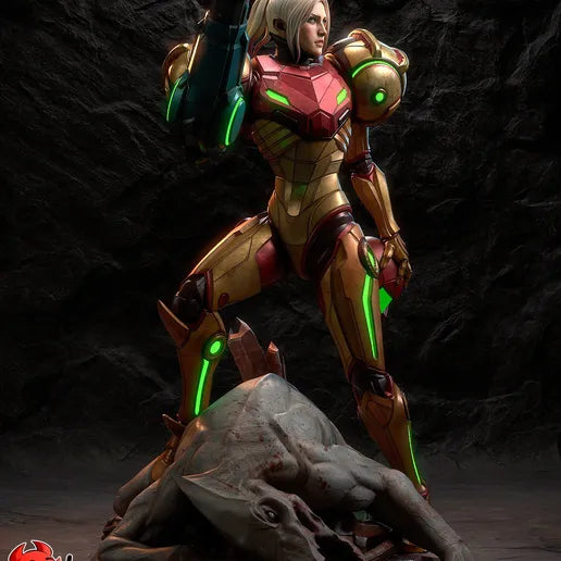 Samus Resin Fan Art - MTO (Design by H3llcreator)