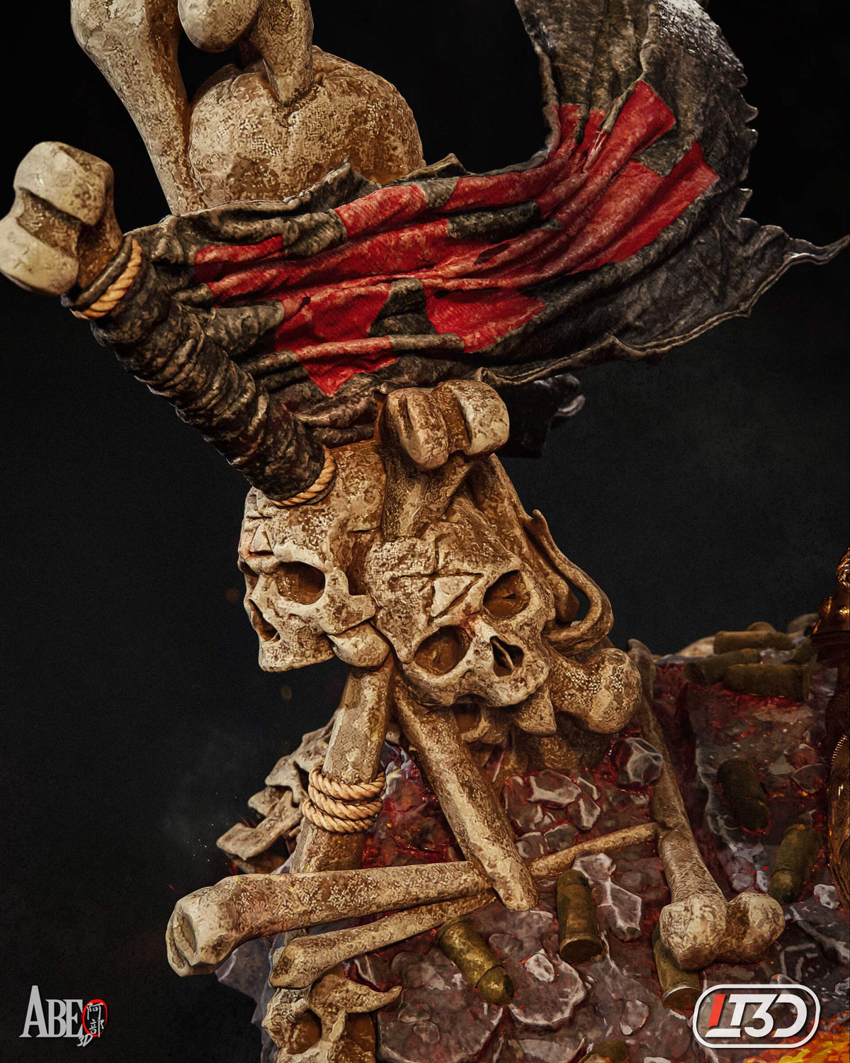 Bloodynius Resin Art (Design by Abe3D)