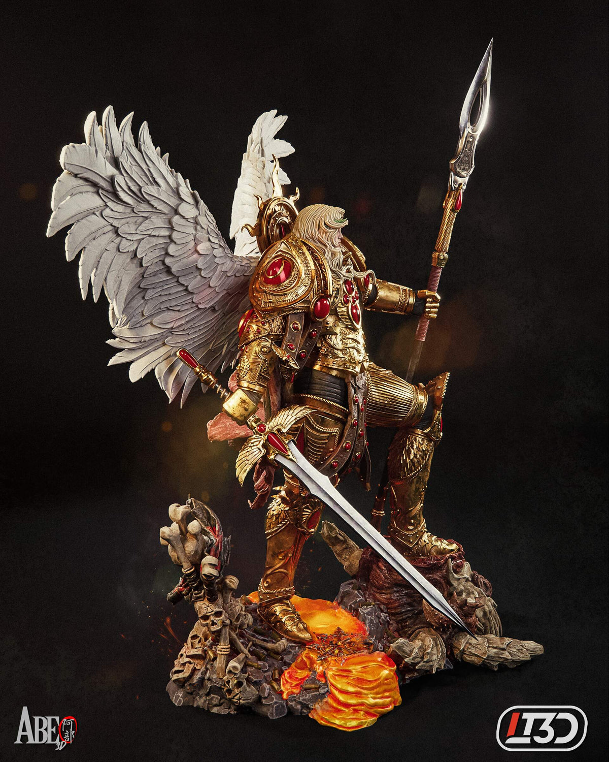 Bloodynius Resin Art (Design by Abe3D)