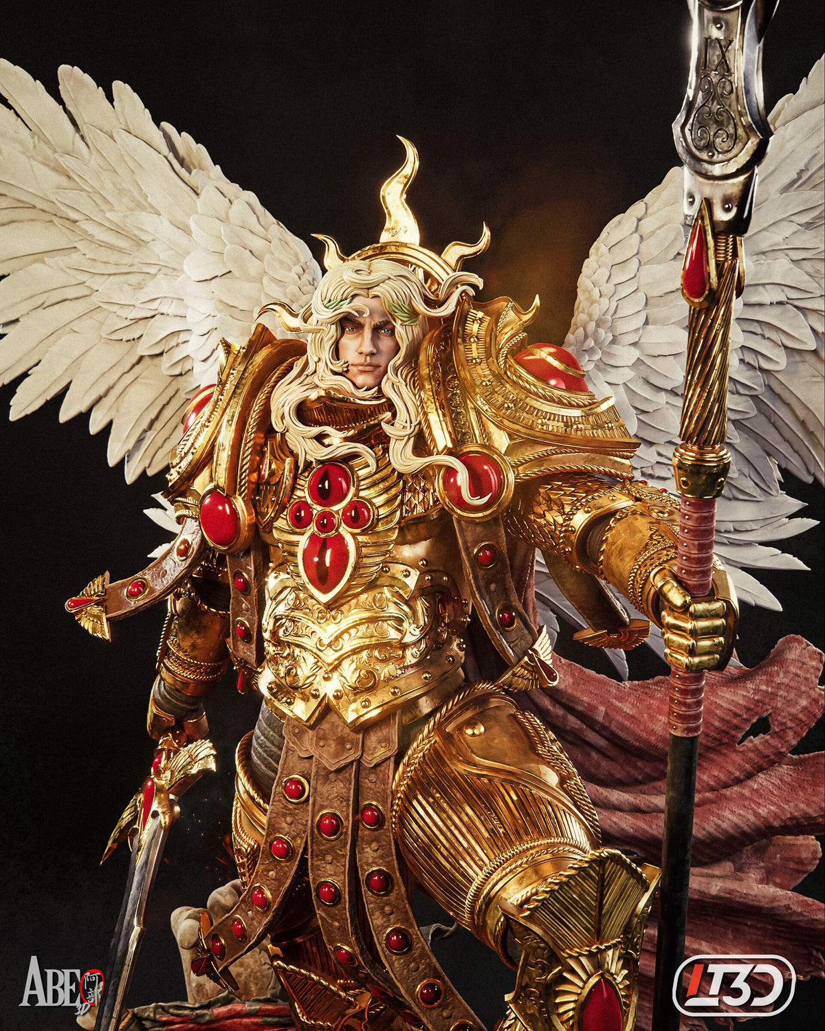 Bloodynius Resin Art (Design by Abe3D)