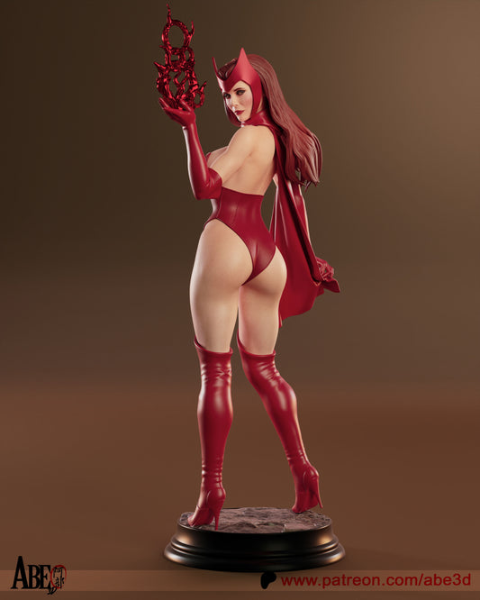 Scarlet Witch Resin Art (Design by Abe3D)