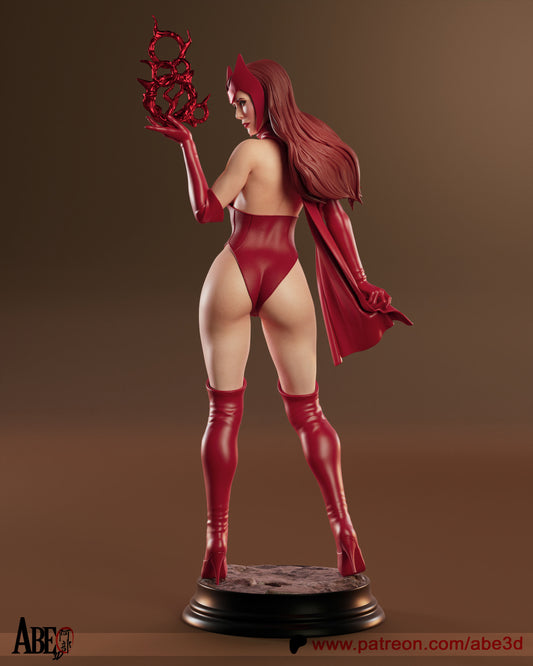 Scarlet Witch Resin Art (Design by Abe3D)
