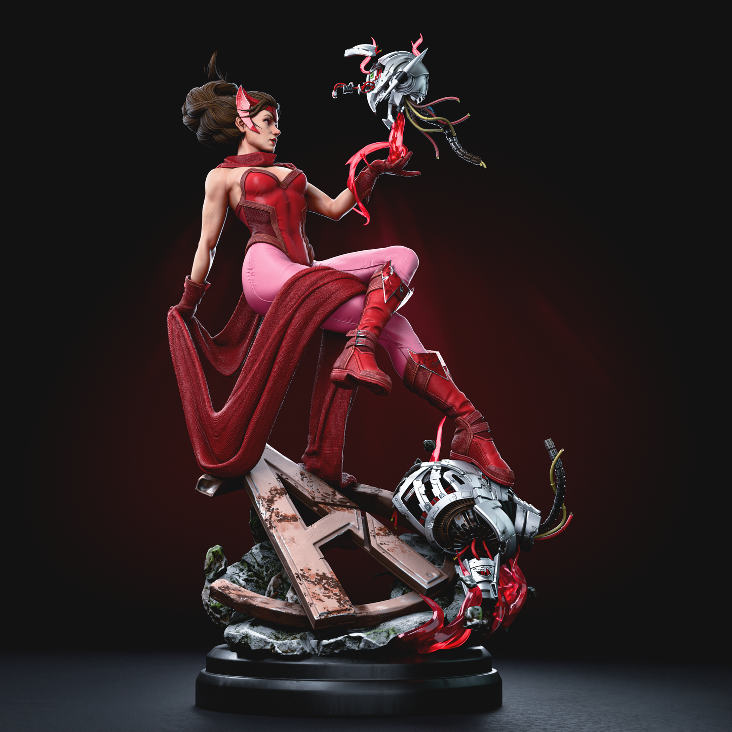 Scarlet Witch Resin Fan Art - MTO CA3D