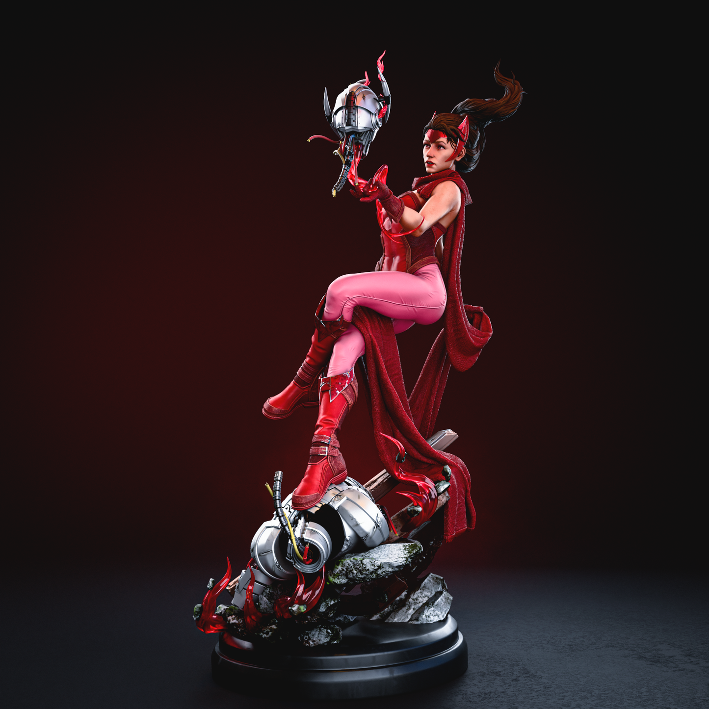 Scarlet Witch Resin Fan Art - MTO CA3D