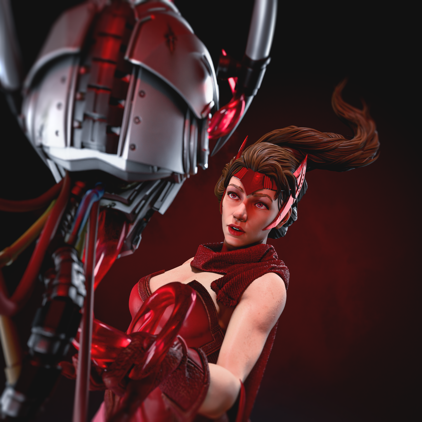 Scarlet Witch Resin Fan Art - MTO CA3D