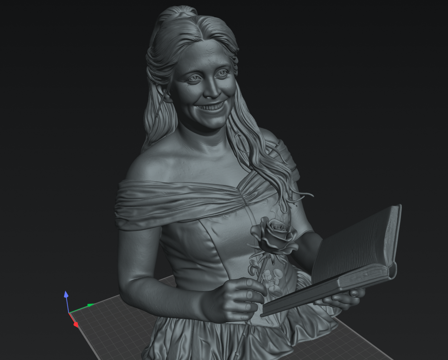 Personalized Character Bust