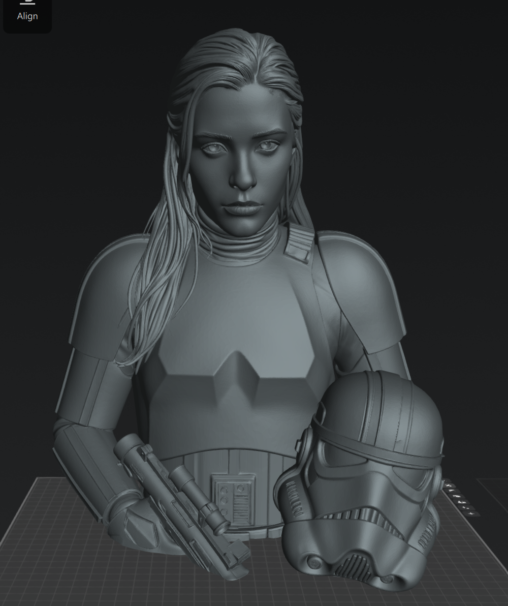 Personalized Character Bust