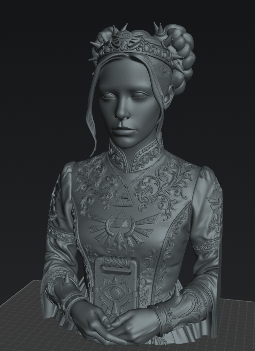 Personalized Character Bust