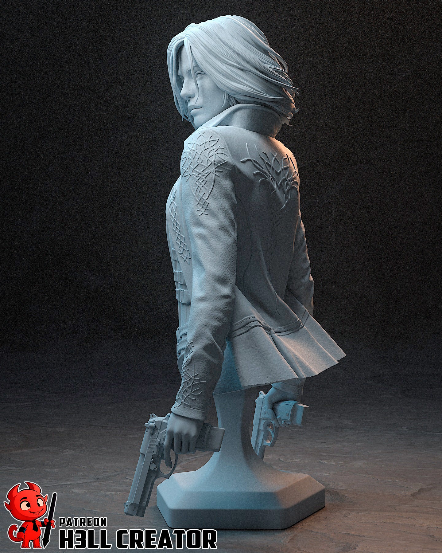 Selene Underworld Resin Fan Art - MTO (Design by H3llcreator)