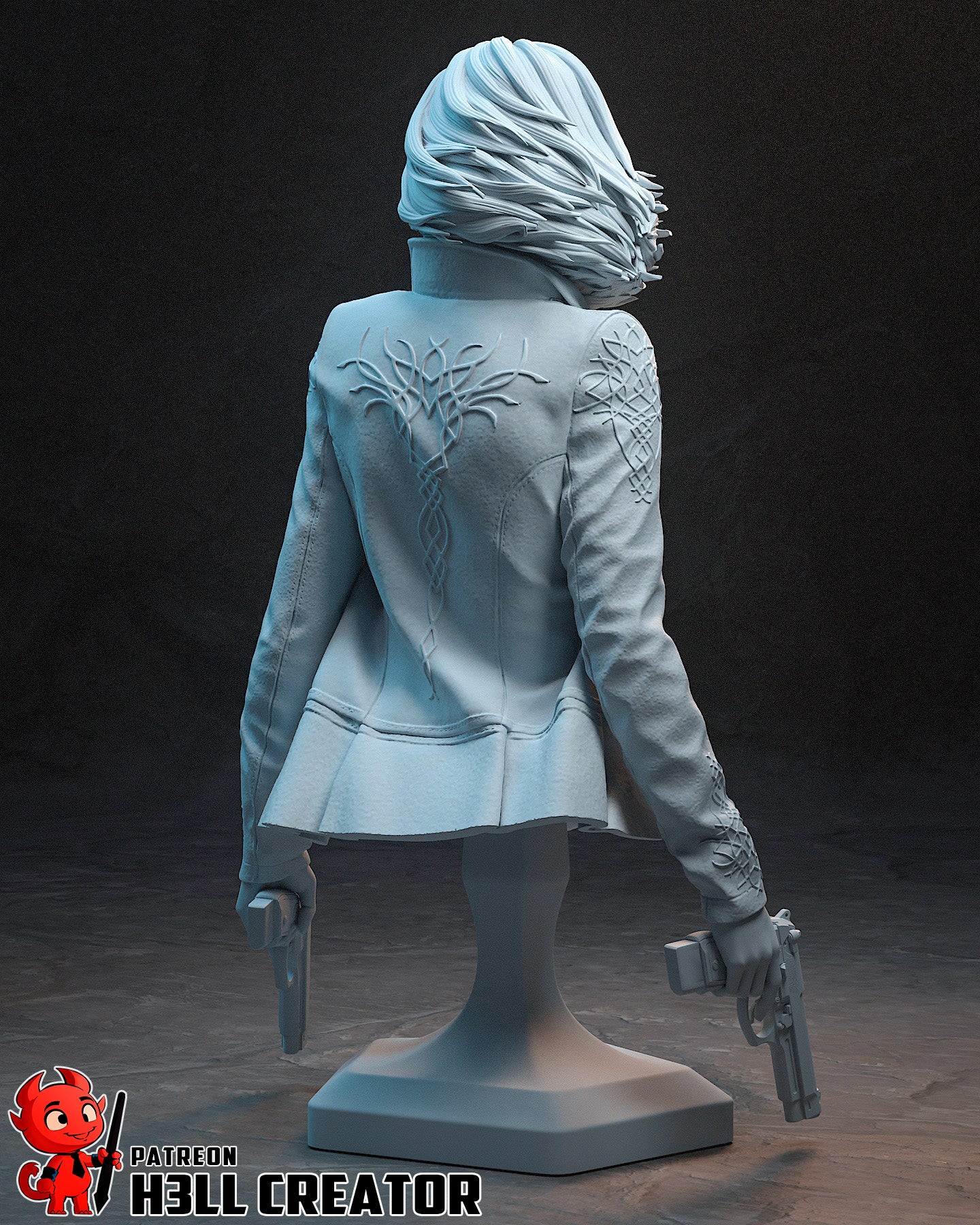 Selene Underworld Resin Fan Art - MTO (Design by H3llcreator)